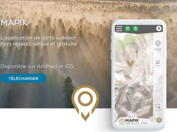 MAPIK : La nouvelle application de cartographie gratuite pour vos activités outdoor