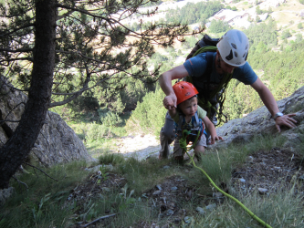 Initiation et perfectionnement à l'Escalade en falaise