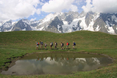 Hiking in the Mont-Blanc region