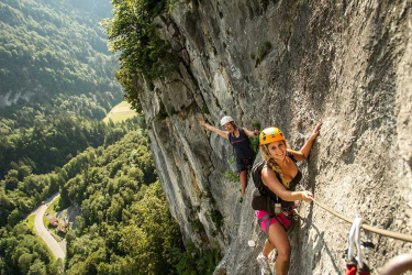 Initiation and improvement in Via-Ferrata