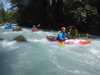 Kayak in Briancon Serre-Chevalier and Pays des Écrins