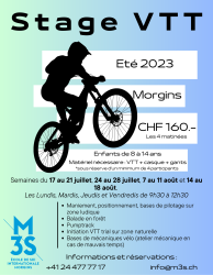 Stage VTT enfants