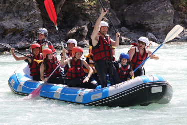 Rafting on the Durance