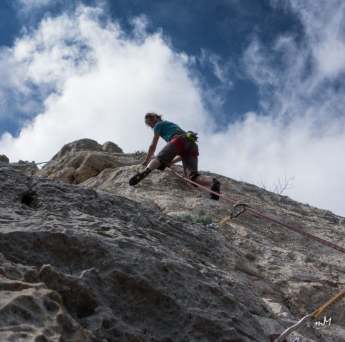 Christelle Morin - Climbing