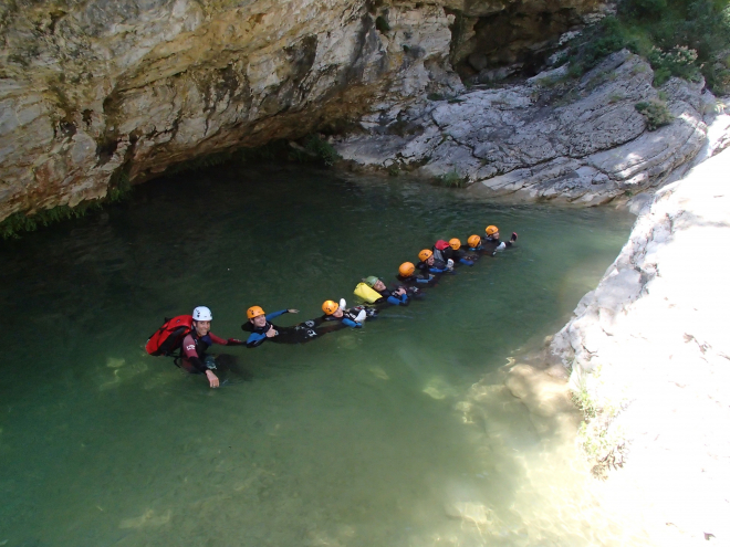 Aventure Canyoning Alpes Maritimes